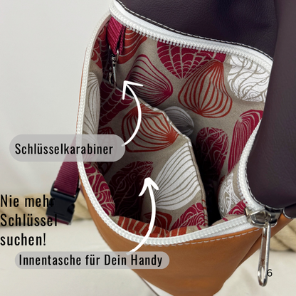 Damen- und Herrenrucksack Rucksack Susi