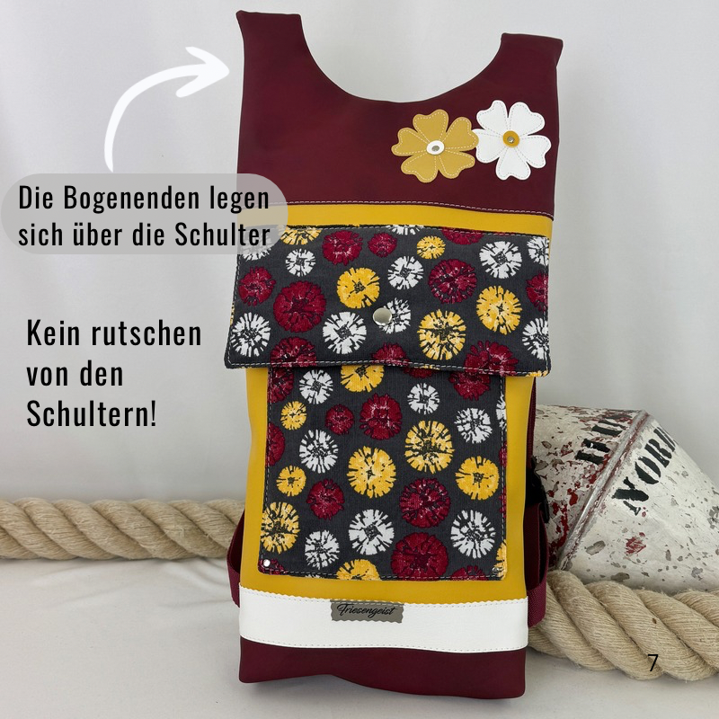 Damen- und Herrenrucksack Beate