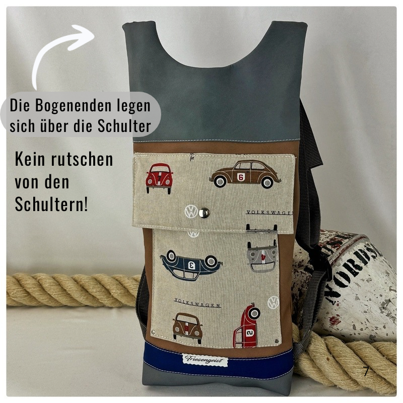 Damen- und Herrenrucksack Mathies