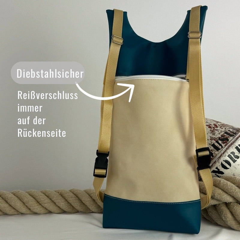 Damen- und Herrenrucksack Perl Haber