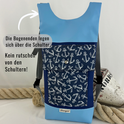 Damen- und Herrenrucksack Föhr