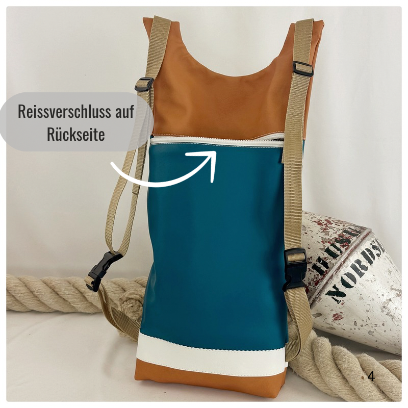 Damen- und Herrenrucksack Alwine