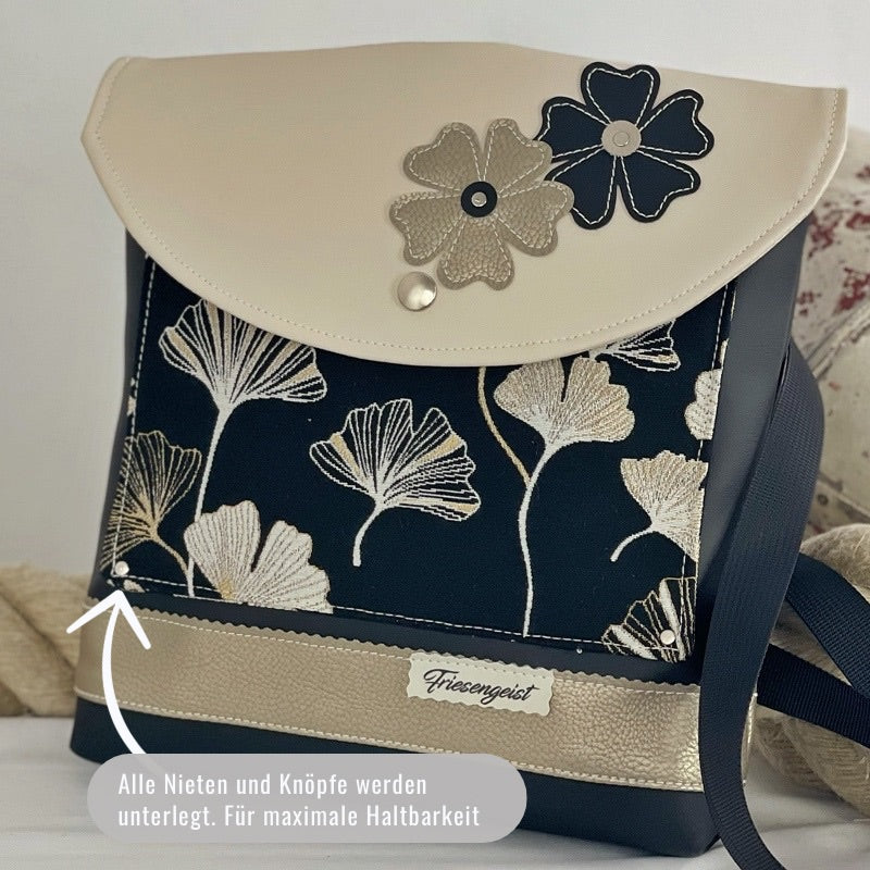 Handtasche Gingko gold