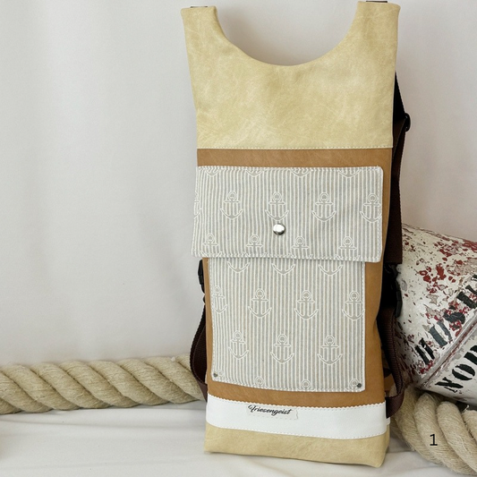 Damen- und Herrenrucksack Damp