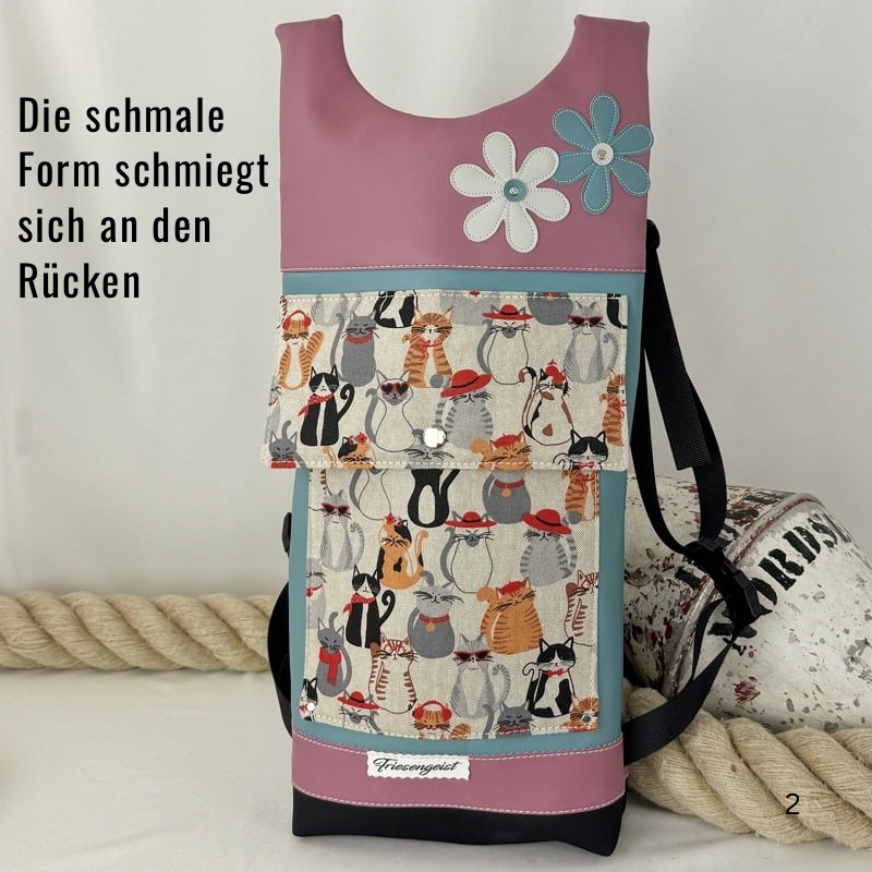 Damen- und Herrenrucksack Mausi