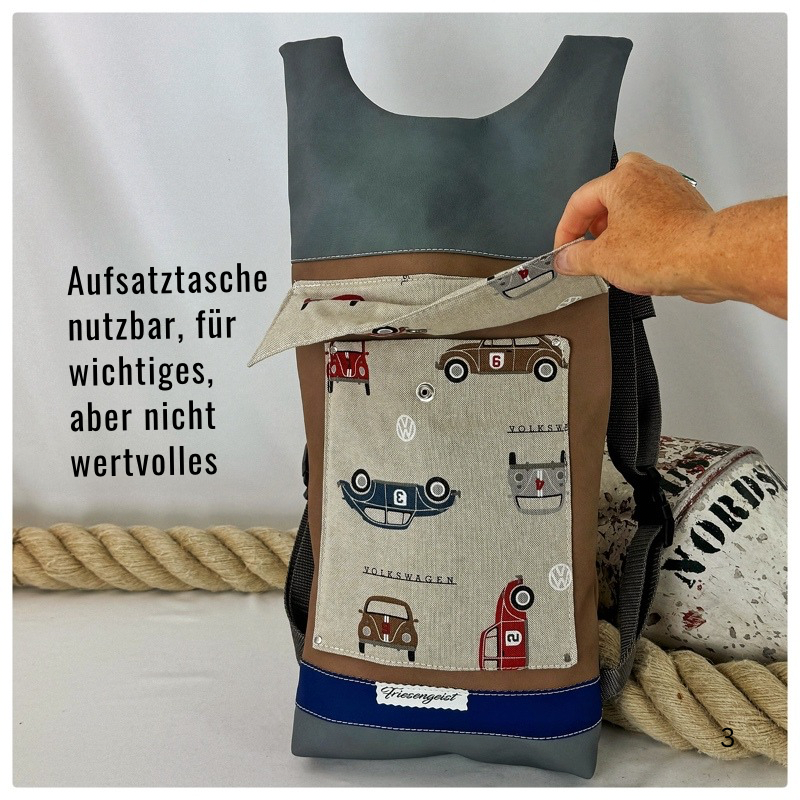 Damen- und Herrenrucksack Mathies