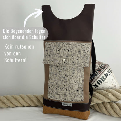 Damen -und Herrenrucksack Cindy