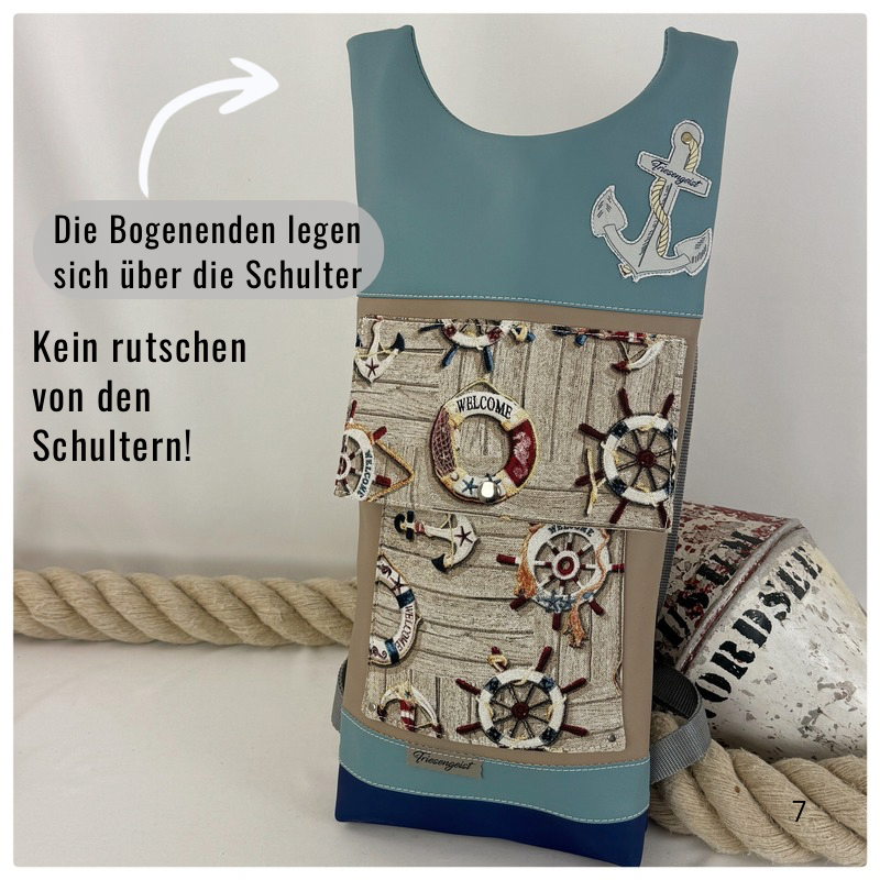 Damen- und Herrenrucksack Lübeck