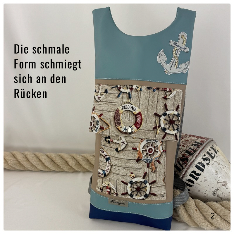 Damen- und Herrenrucksack Lübeck