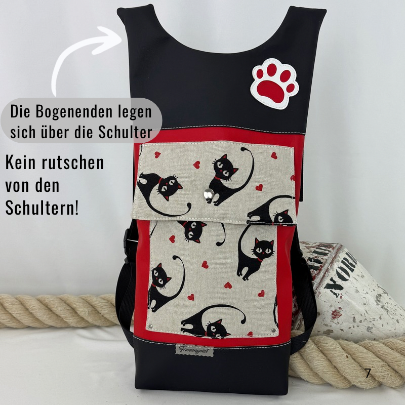 Damen- und Herrenrucksack Pauline