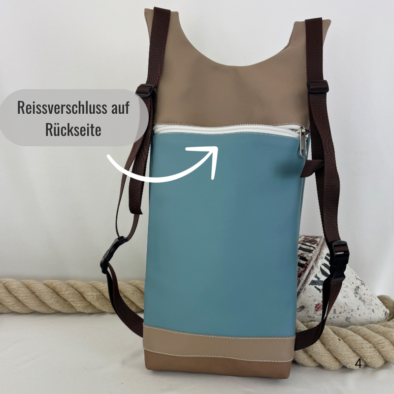 Damen- und Herrenrucksack Rucksack Amrum