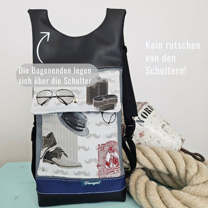 Damen- und Herrenrucksack  Nelio