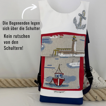 Damen- und Herrenrucksack Rucksack Süderoog