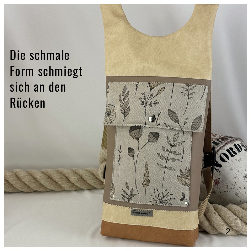 Damen- und Herrenrucksack Mascha