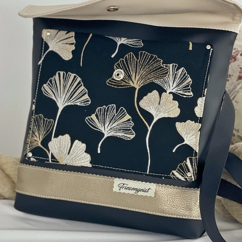 Handtasche Gingko gold