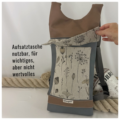 Damen- und Herrenrucksack Mona