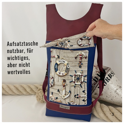 Damen- und Herrenrucksack Havneby