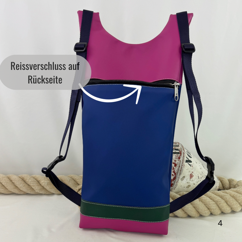 Damen- und Herrenrucksack Rucksack Petra