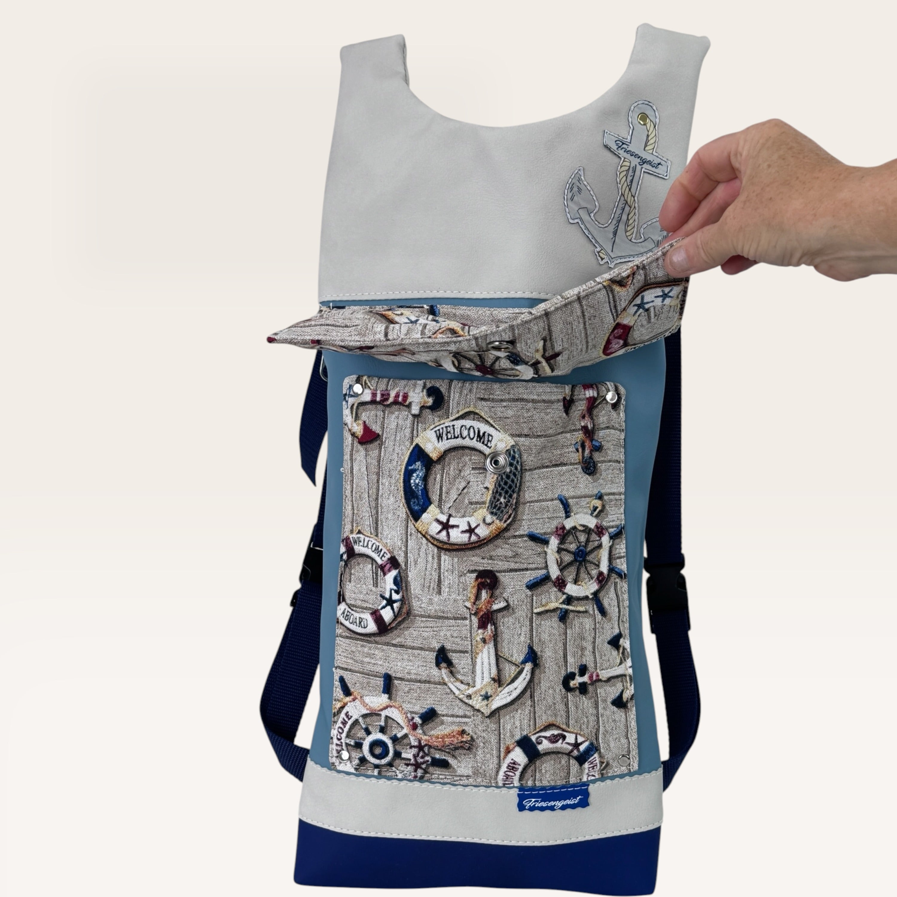 Damen- und Herrenrucksack Ribe