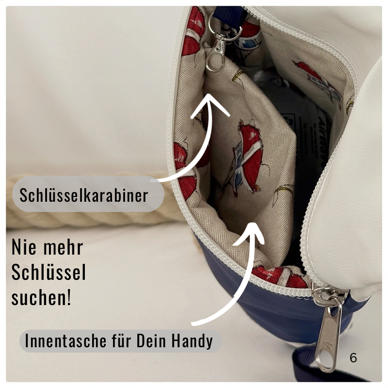 Damen- und Herrenrucksack Fyn