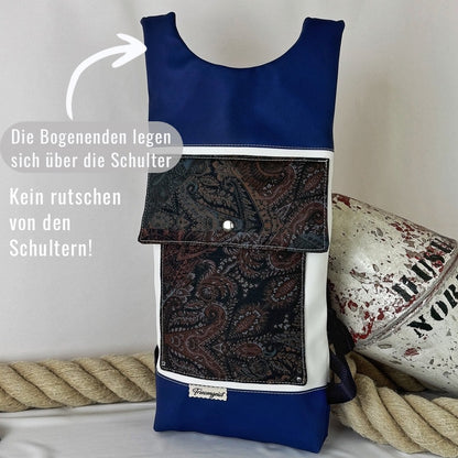 Damen und Herrenrucksack Alwine