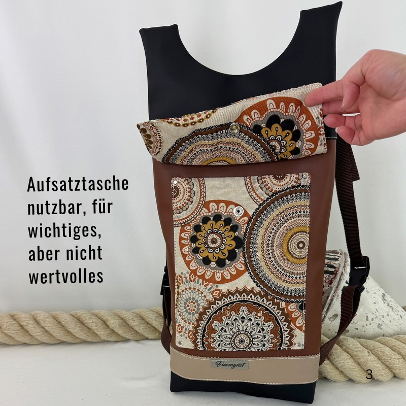 Damen- und Herrenrucksack Rucksack Manon