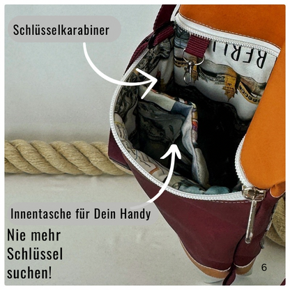 Damen- und Herrenrucksack Berlin
