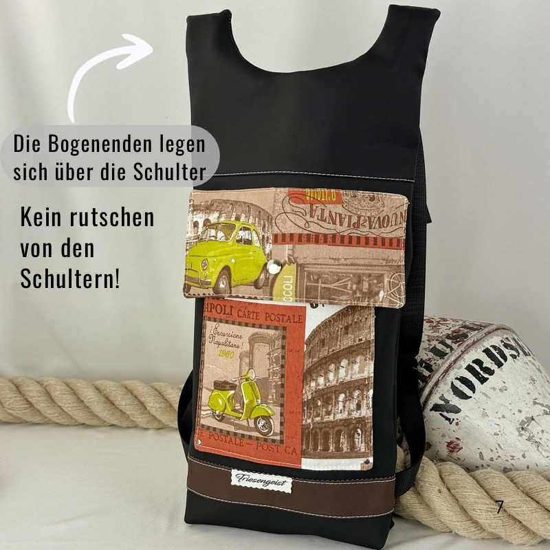Damen- und Herrenrucksack Ramona