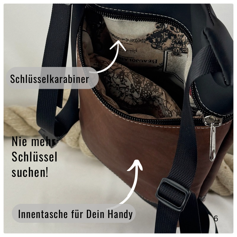 Damen- und Herrenrucksack Franka