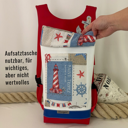 Damen- und Herrenrucksack Pellworm