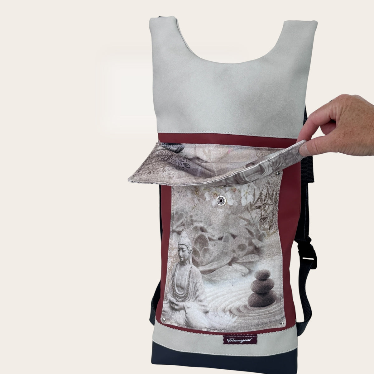 Damen- und Herrenrucksack Buddah