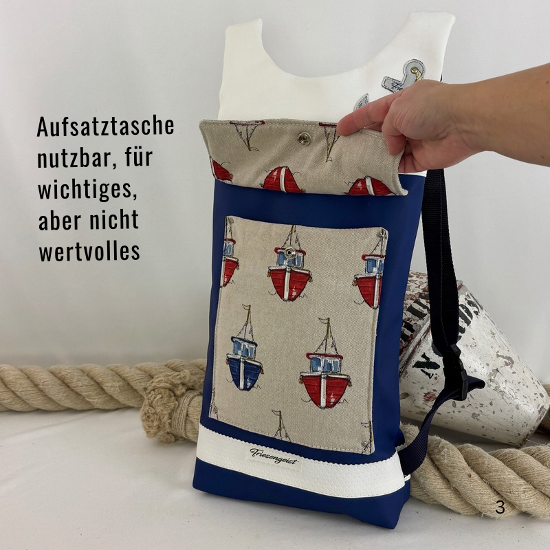 Damen- und Herrenrucksack Fyn