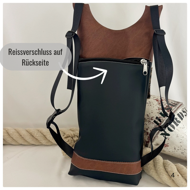 Damen- und Herrenrucksack Lea