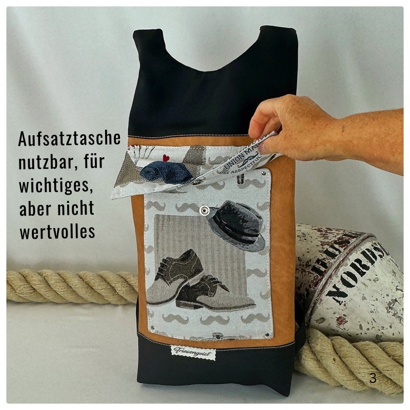 Damen- und Herrenrucksack Sam
