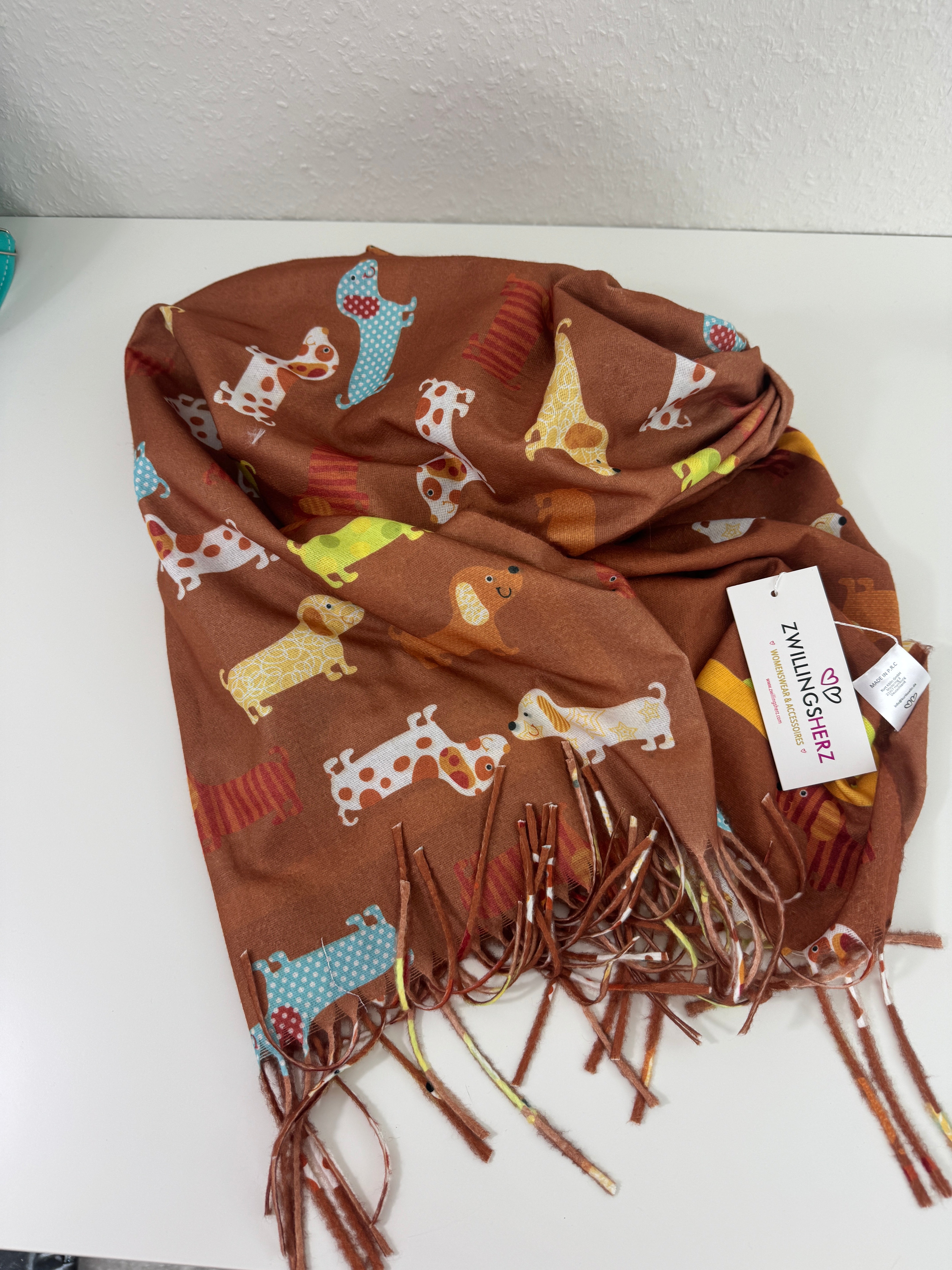 Schal Karo bunt von Zwillingsherz Andrea