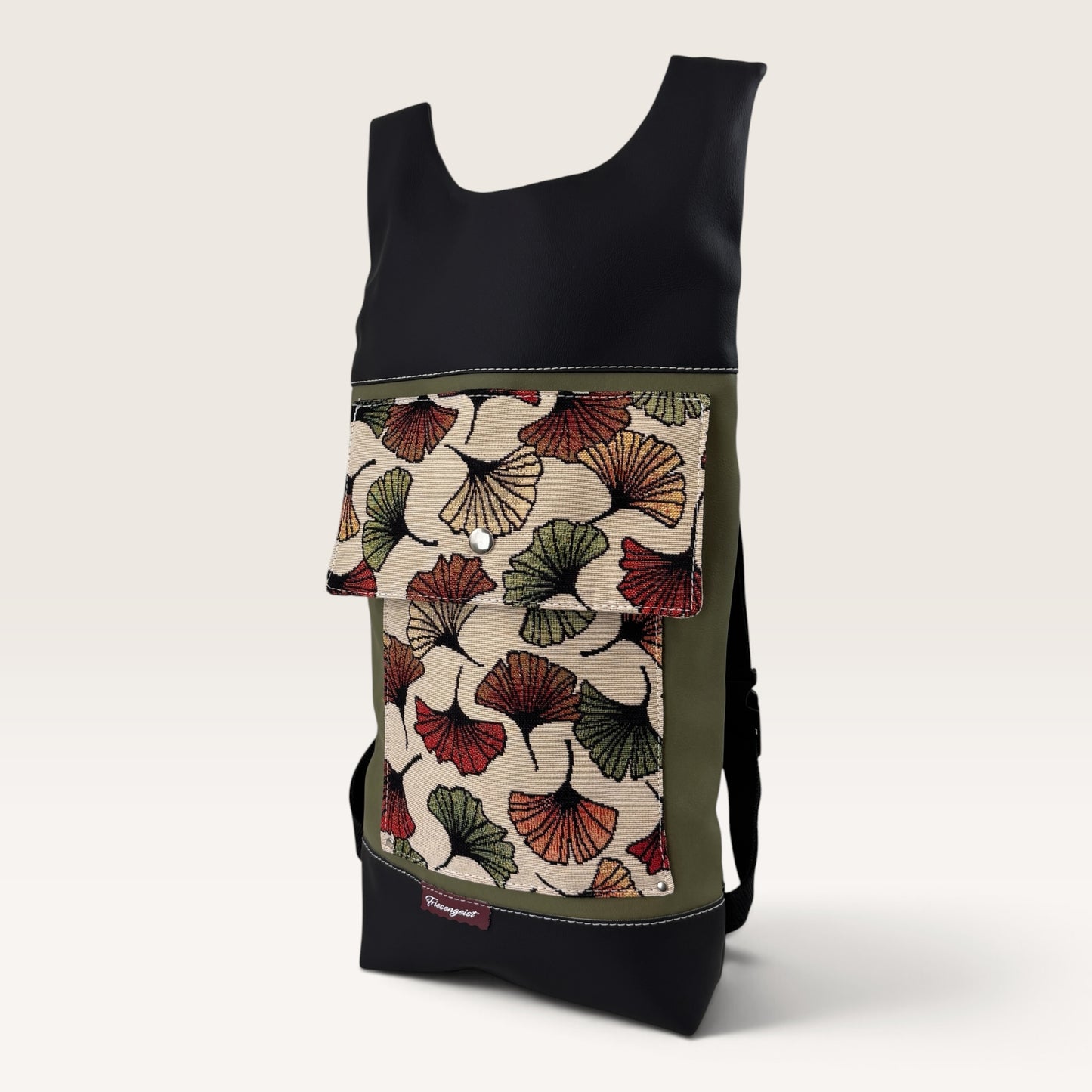 Damen- und Herrenrucksack Gingko bunt