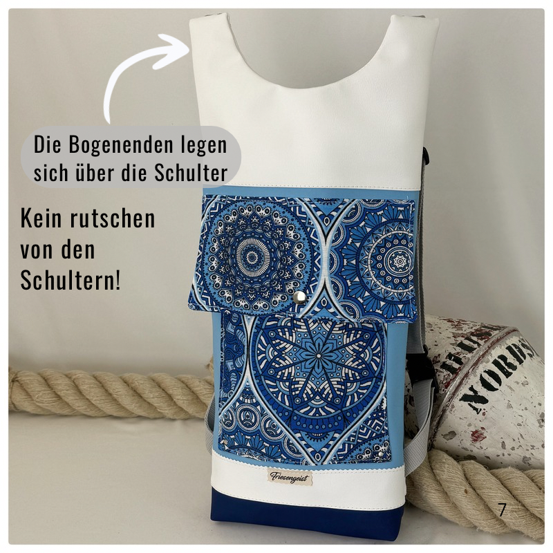 Damen- und Herrenrucksack Susi