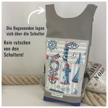 Damen- und Herrenrucksack Tönning