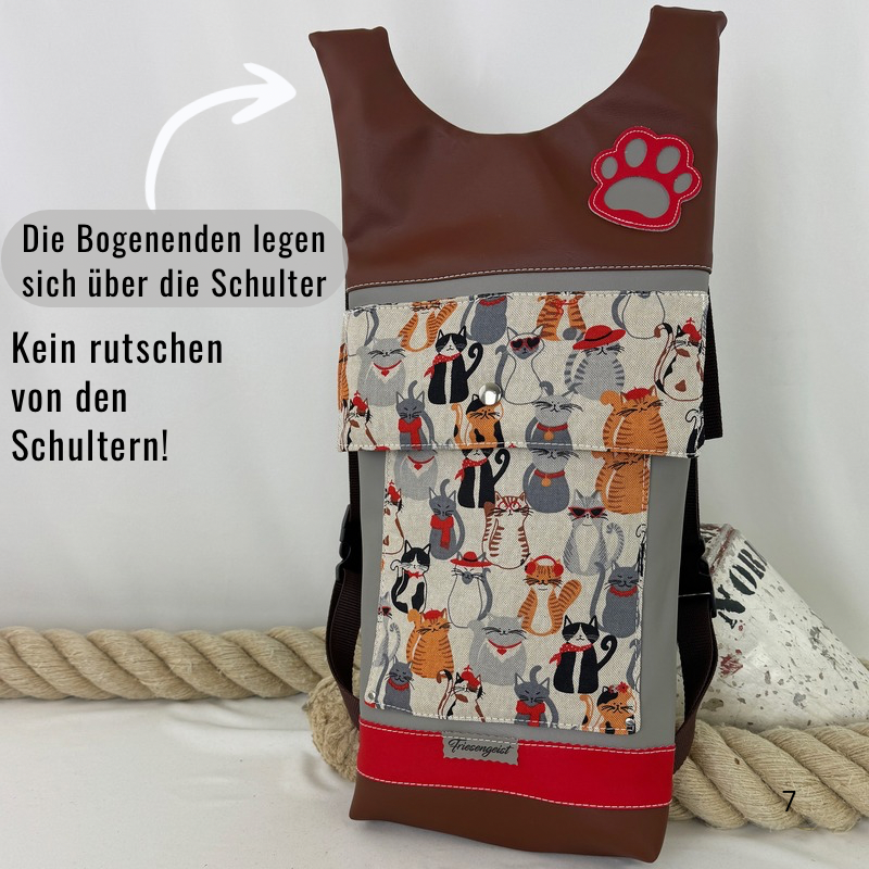 Damen- und Herrenrucksack Willy