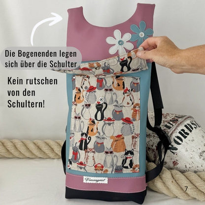 Damen- und Herrenrucksack Mausi