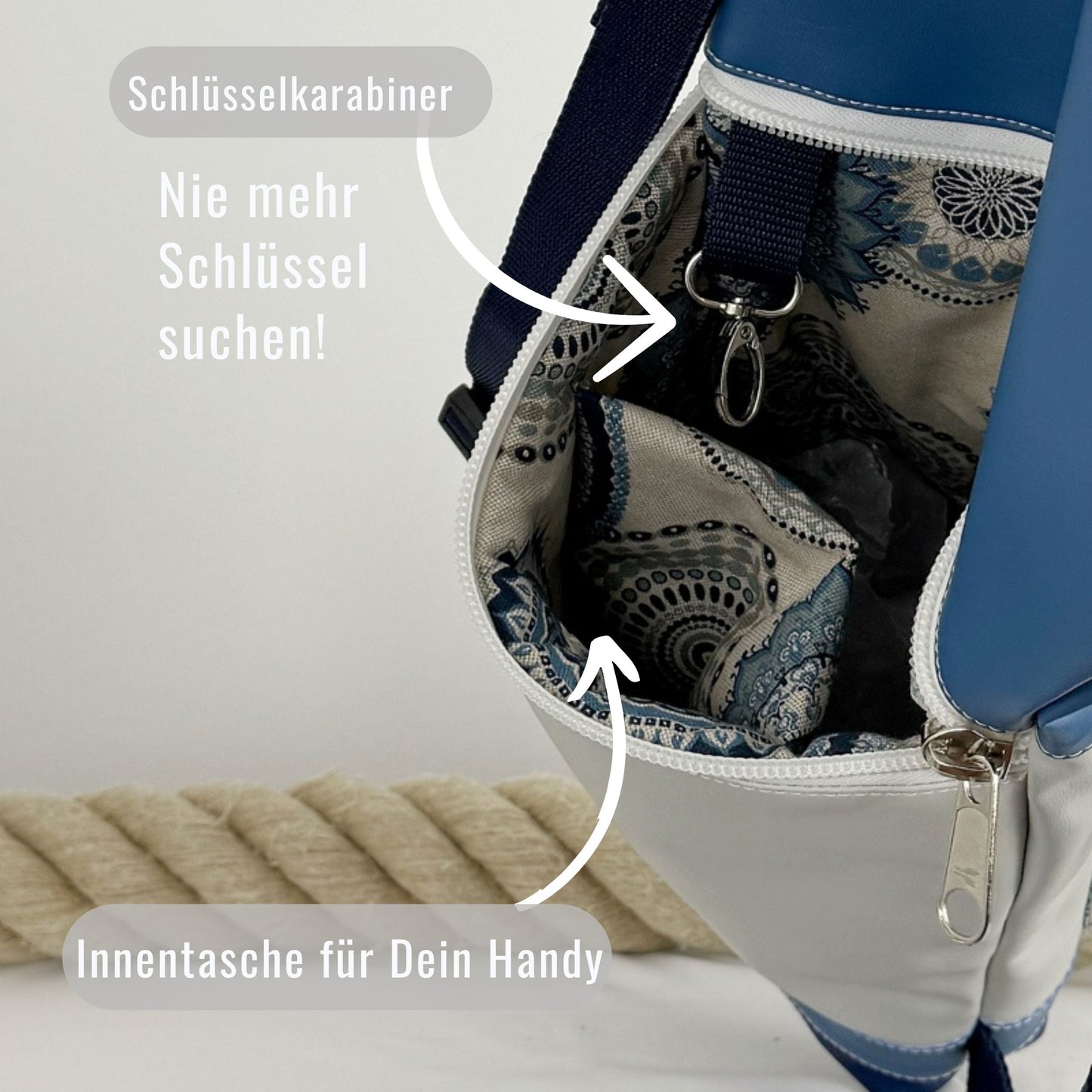 Damen -und Herrenrucksack Nela