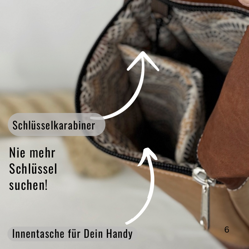 Damen- und Herrenrucksack Rucksack Hilke