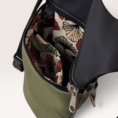 Damen- und Herrenrucksack Gingko bunt