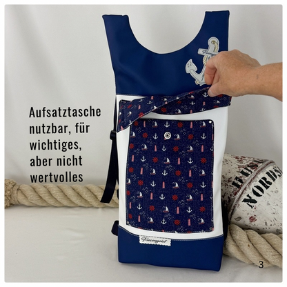 Damen- und Herrenrucksack Nordstrand