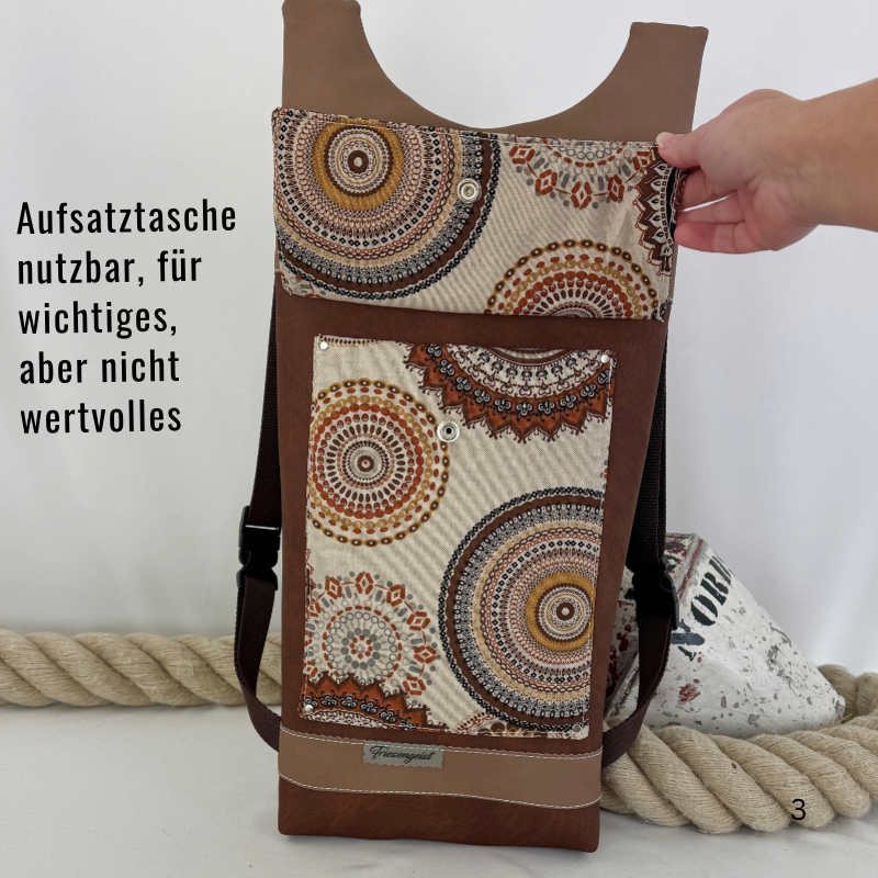 Damen- und Herrenrucksack Rucksack Monika