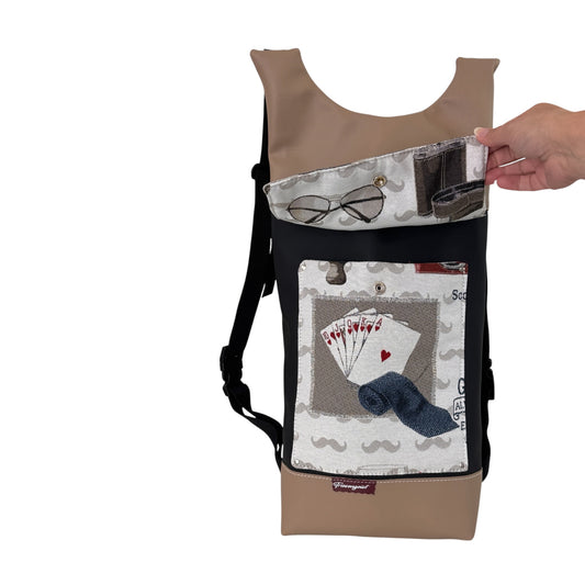 Damen- und Herrenrucksack Malte