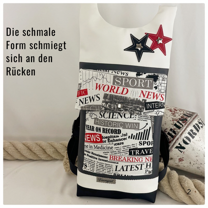 Damen- und Herrenrucksack  Franzi