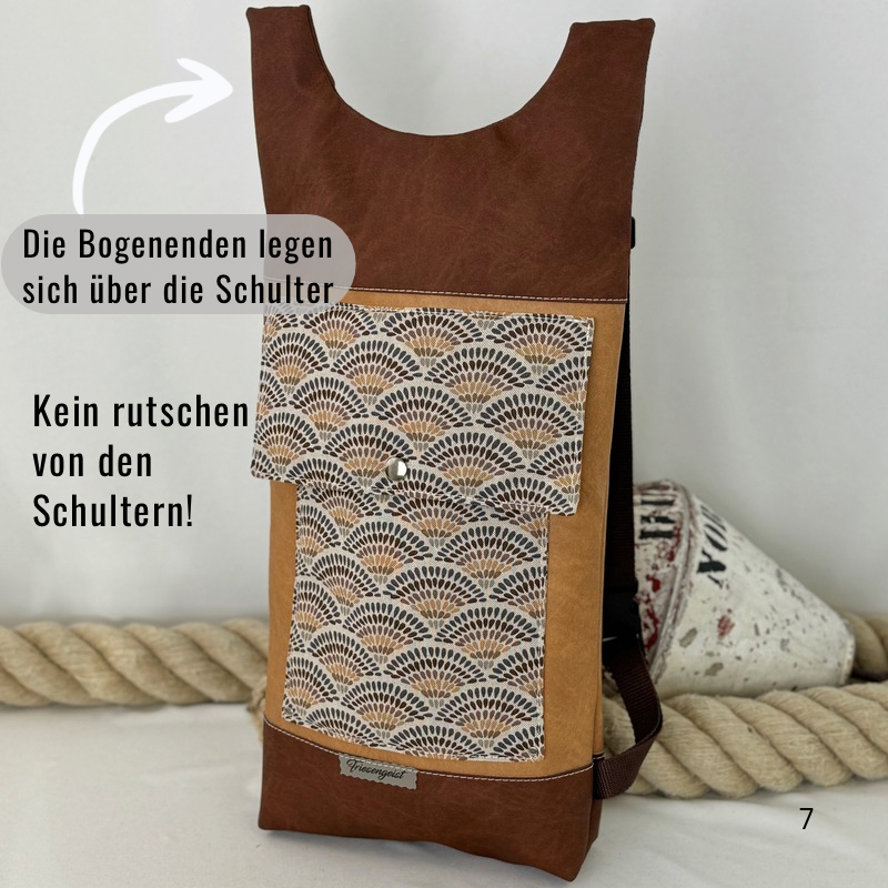 Damen- und Herrenrucksack Rucksack Hilke