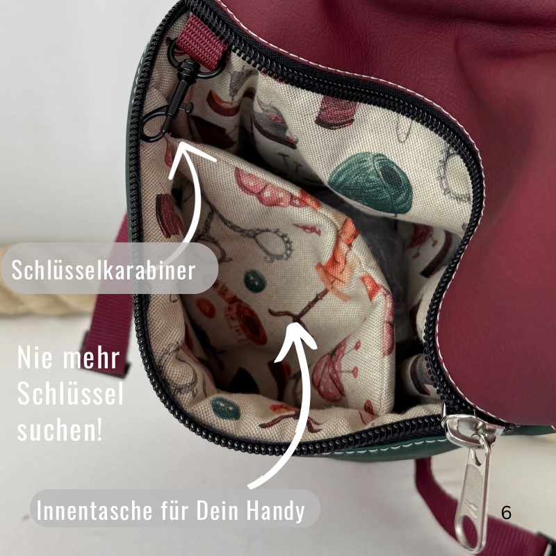 Damen- und Herrenrucksack Nane