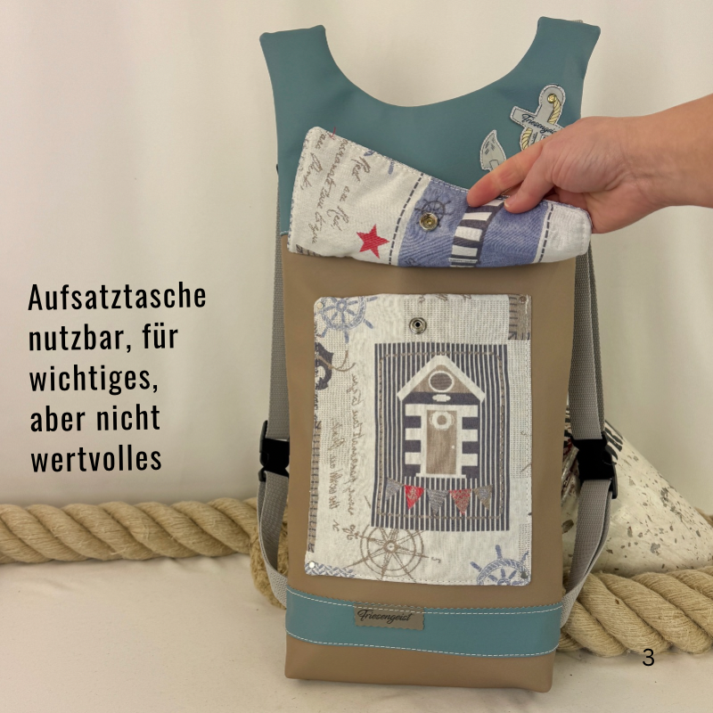 Damen- und Herrenrucksack Rømø